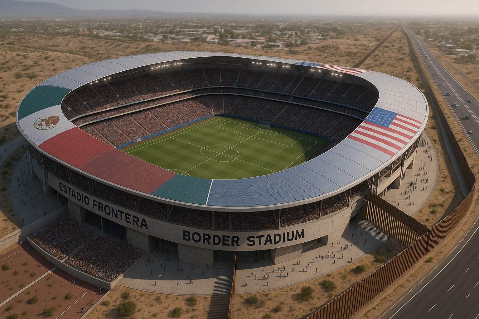 FC Juárez quiere un estadio binacional sobre la frontera Chihuahua-Texas