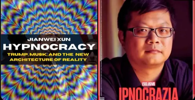 El autor del influyente libro ‘Hipnocracia&#8217; no existe; Jianwei Xun y su obra son mera IA