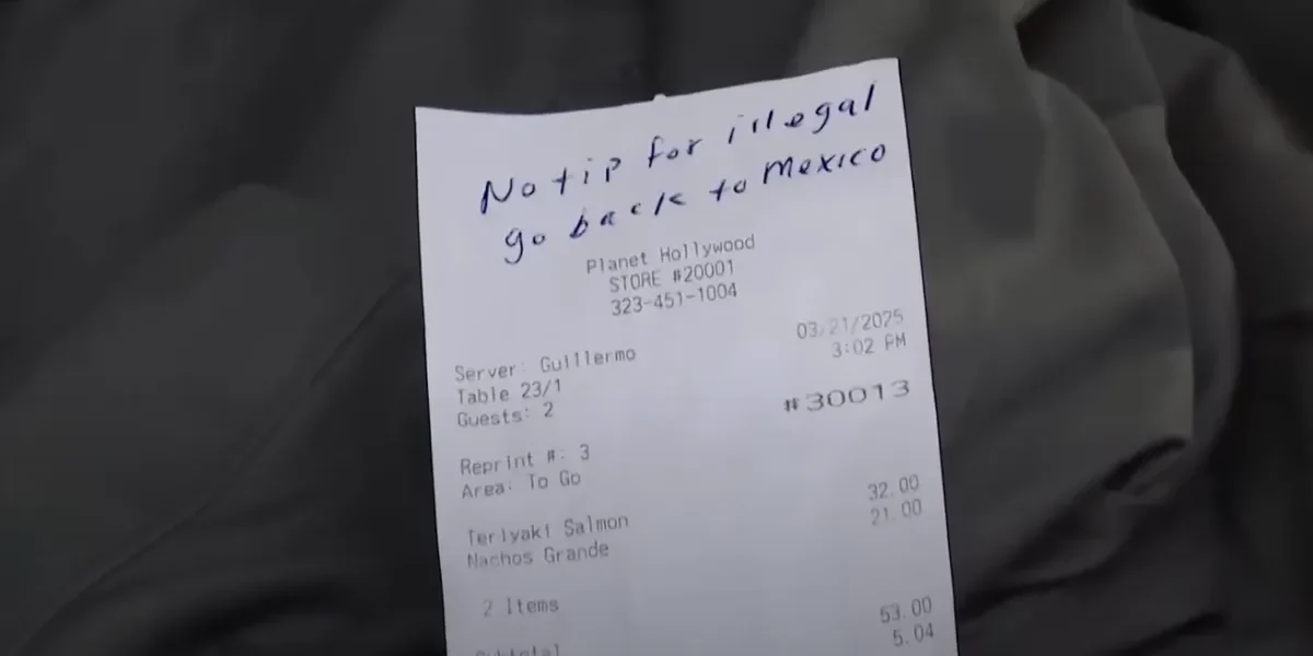 Discriminatorio Mesero