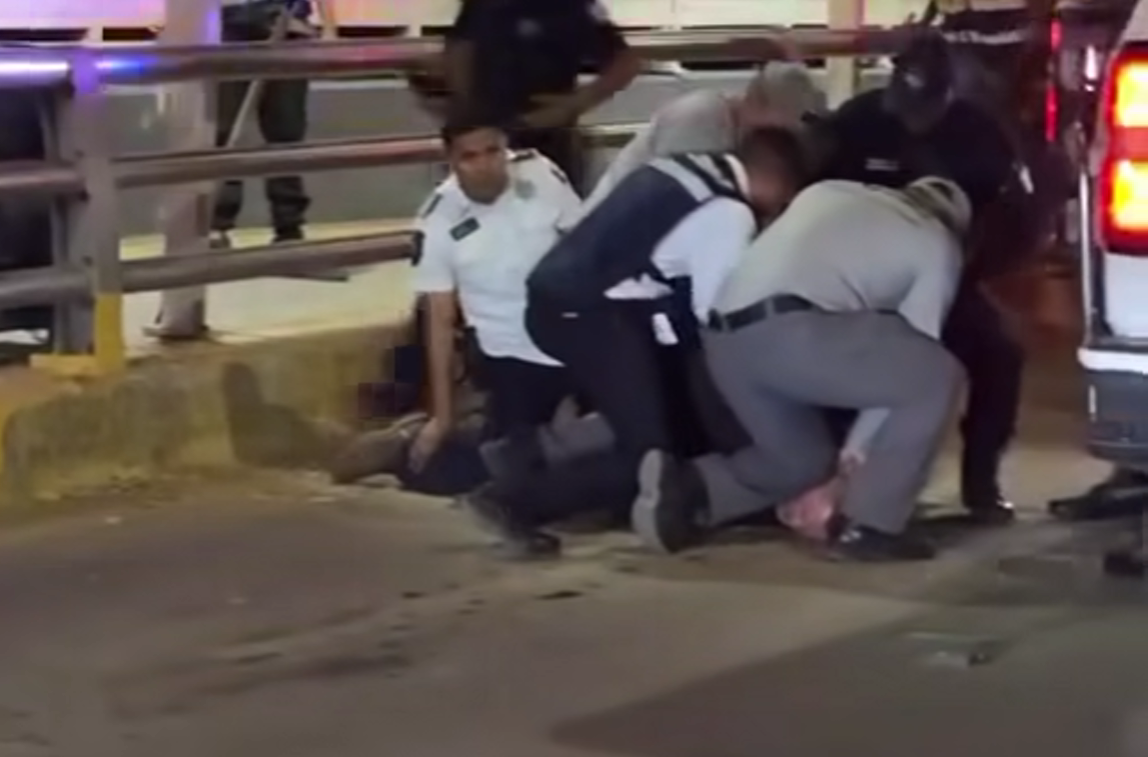 VIDEO: La Guardia Nacional detiene a un ciudadano estadounidense en el puente internacional entre Ciudad Juárez y El Paso