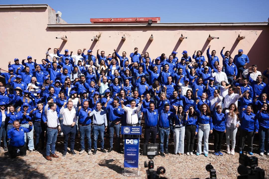 Dirigentes y diputados del PAN se reúnen para respaldar candidatura en Durango de Toño Ochoa