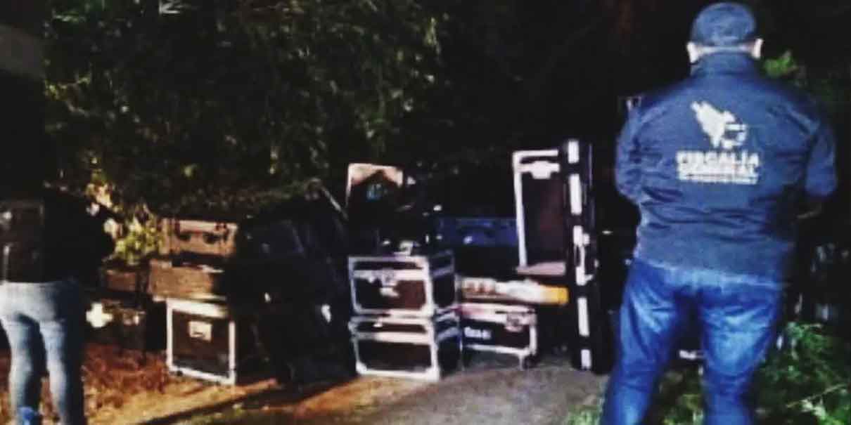 Encuentran en Puebla los instrumentos robados de Los Ángeles Azules