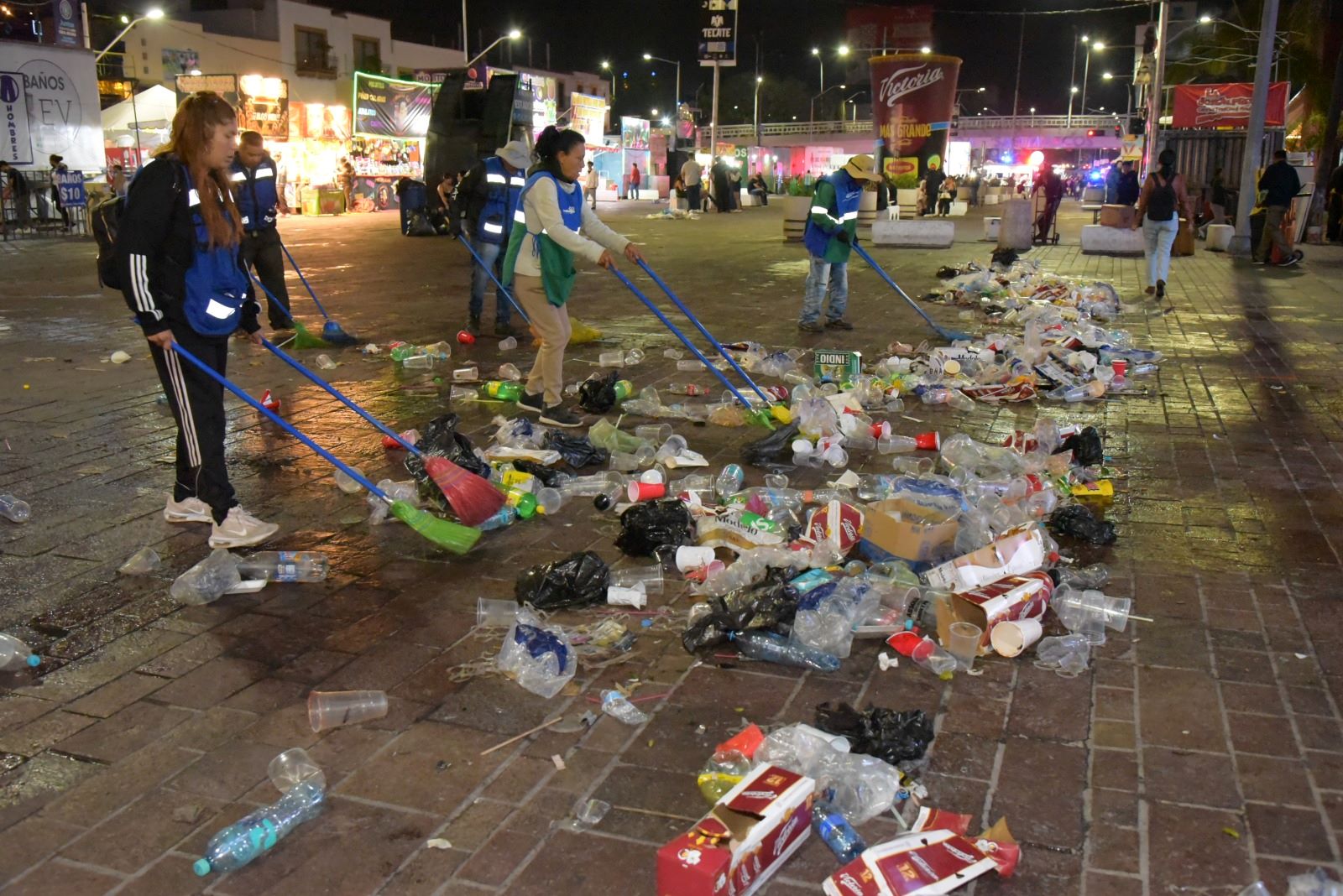 Mantienen lavados durante la madrugada en la FNSM