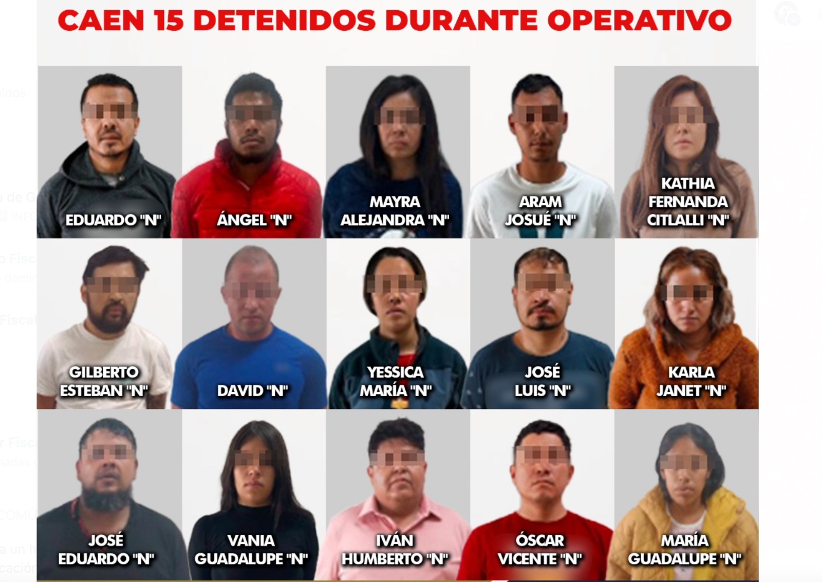 Caen 15 presuntos criminales en operativos de Guanajuato y los pueblos del Rincón
