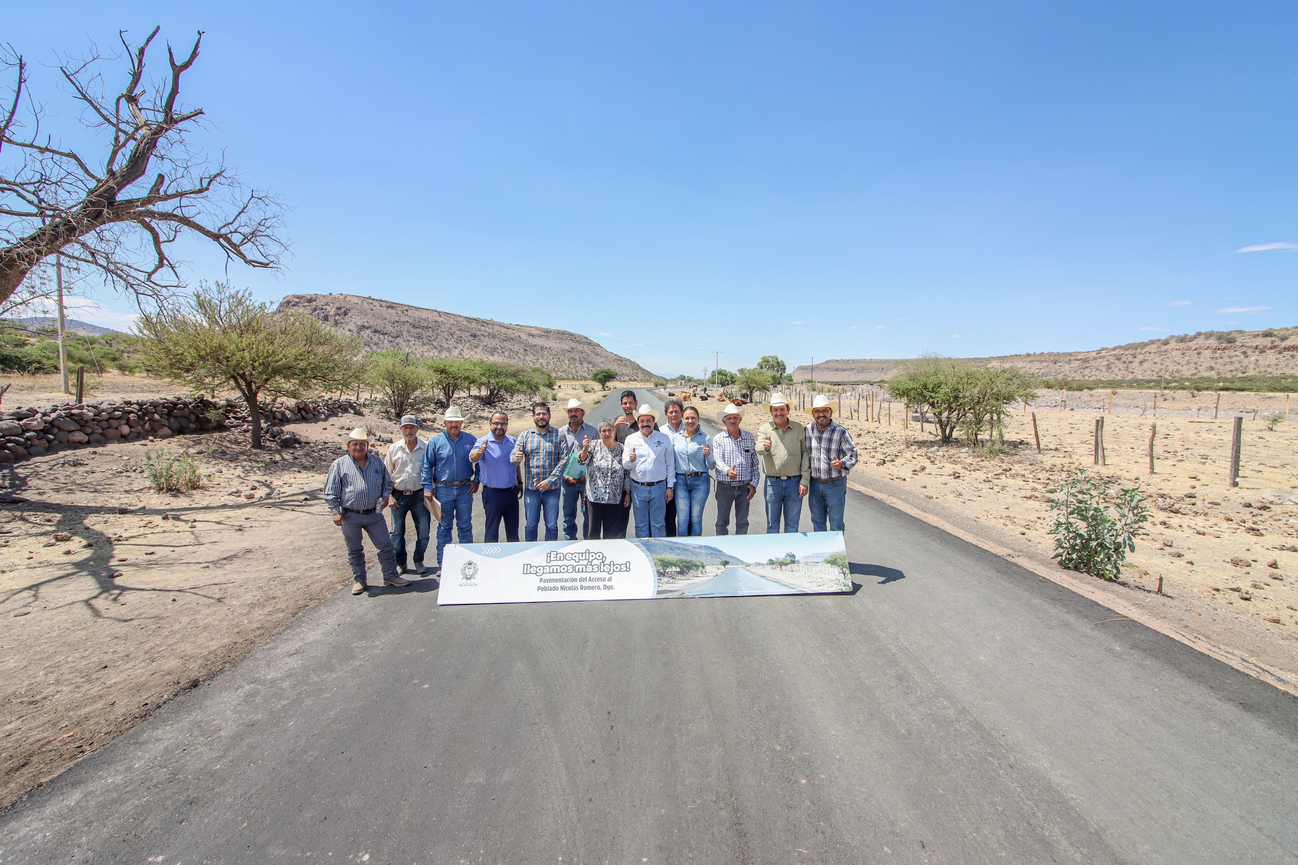 Prometen mejor movilidad en comunidades rurales con rehabilitación de pavimento