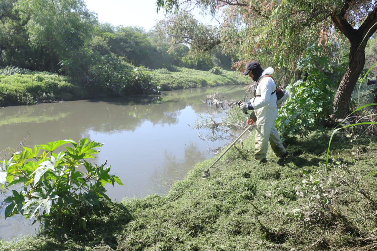 Más de 100 personas participan en limpieza del entorno del Río San Pedro