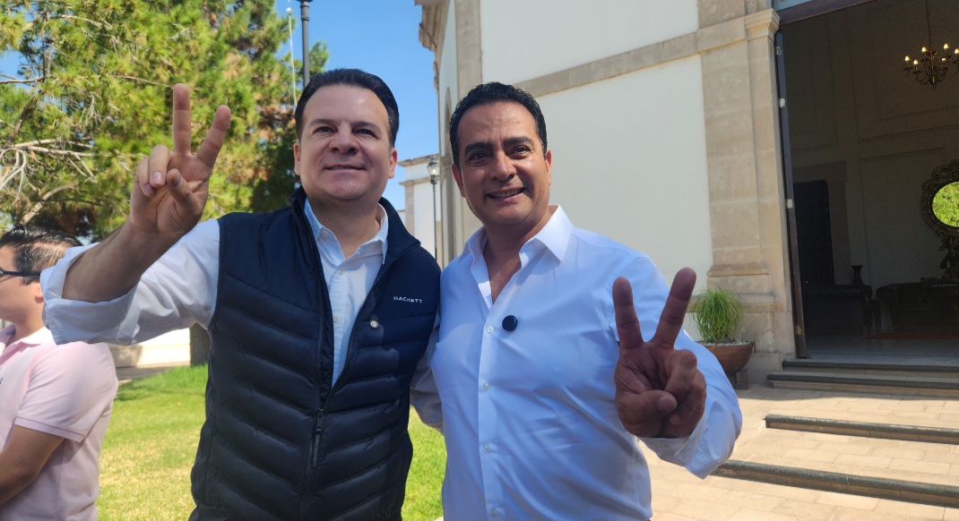 Se reúnen gobernador y presidente municipal reelecto de Durango