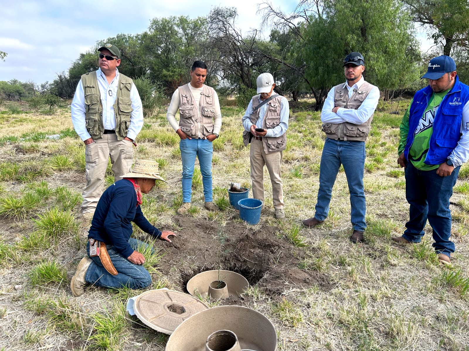 Con método “cocoon”, reforestan Área Natural Protegida de la Pona
