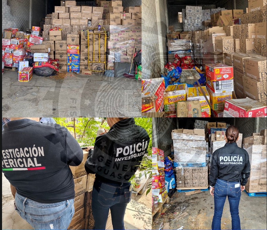 Recuperan productos robados valuados en 3 millones de pesos en Aguascalientes
