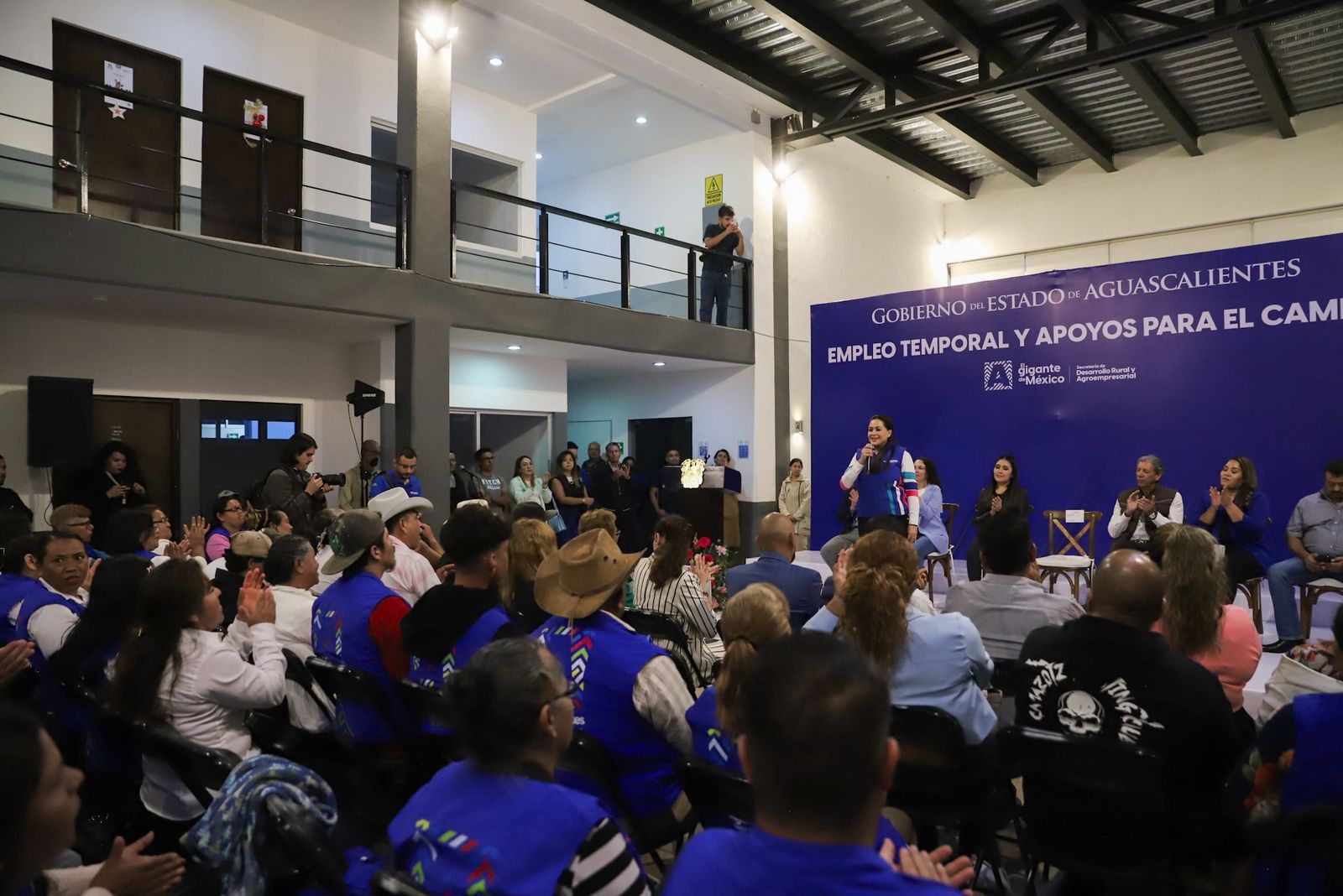 Empleo temporal en comunidades rurales de Aguascalientes