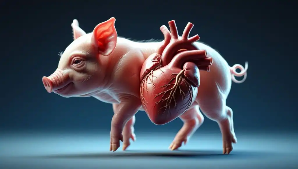 Híbridos humano-animal: la ciencia cultiva corazones humanos en cerdos por primera vez