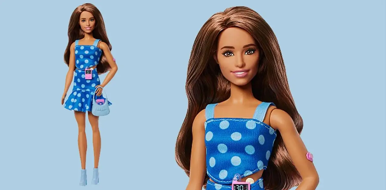 Barbie lanza su primera muñeca con diabetes tipo 1; incluye una bomba de insulina