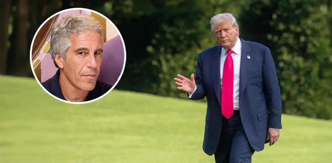 Epstein y Trump