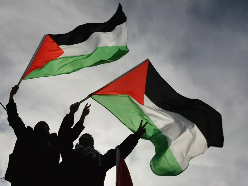 Este mapa muestra los países que aún no reconocen al Estado palestino
