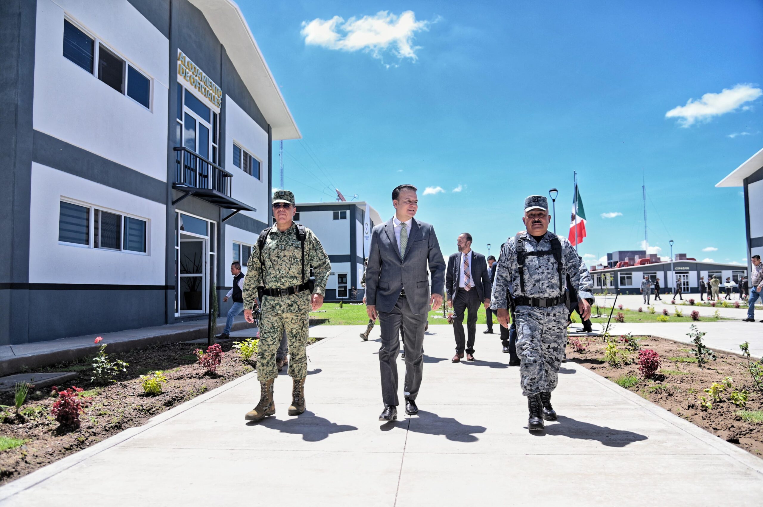 Inauguran nuevo cuartel estatal de la Guardia Nacional en Durango