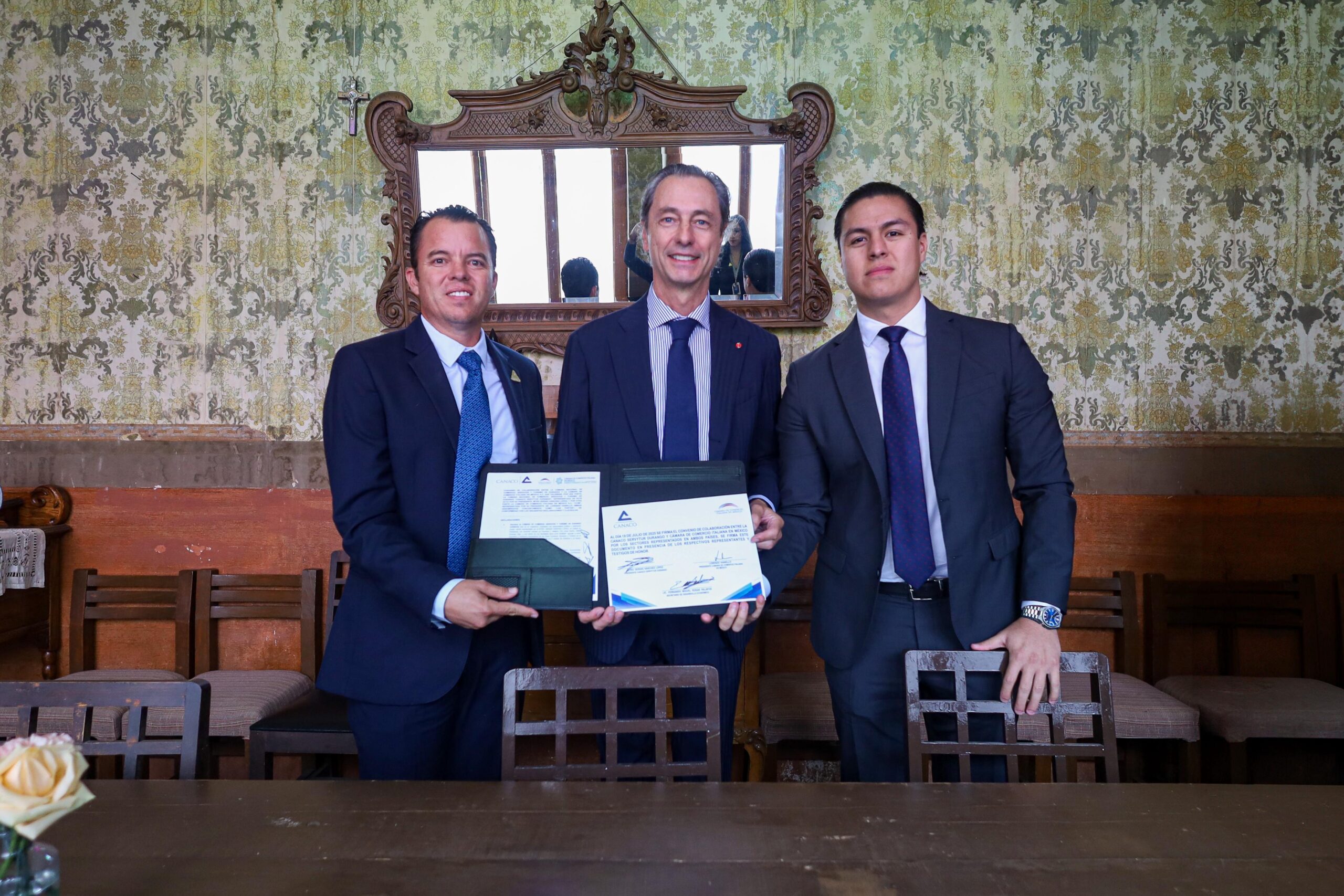 CANACO Durango anuncia convenio con Italia: promete inversión y turismo
