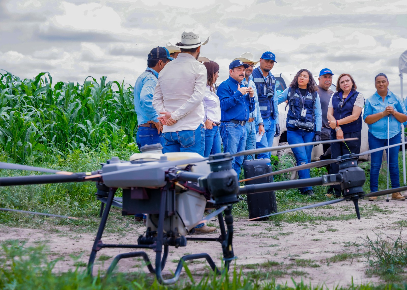 &#8220;El Aguilón&#8221;, dron agrícola que ayuda a los campesinos en Durango