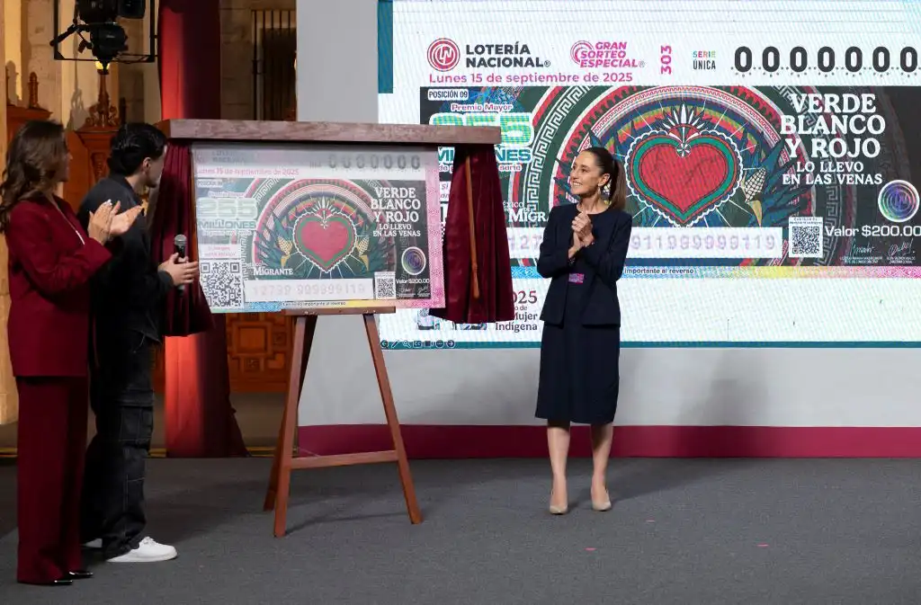&#8216;México con M de migrante&#8217;: Sheinbaum lanza sorteo para apoyar a mexicanos en Estados Unidos
