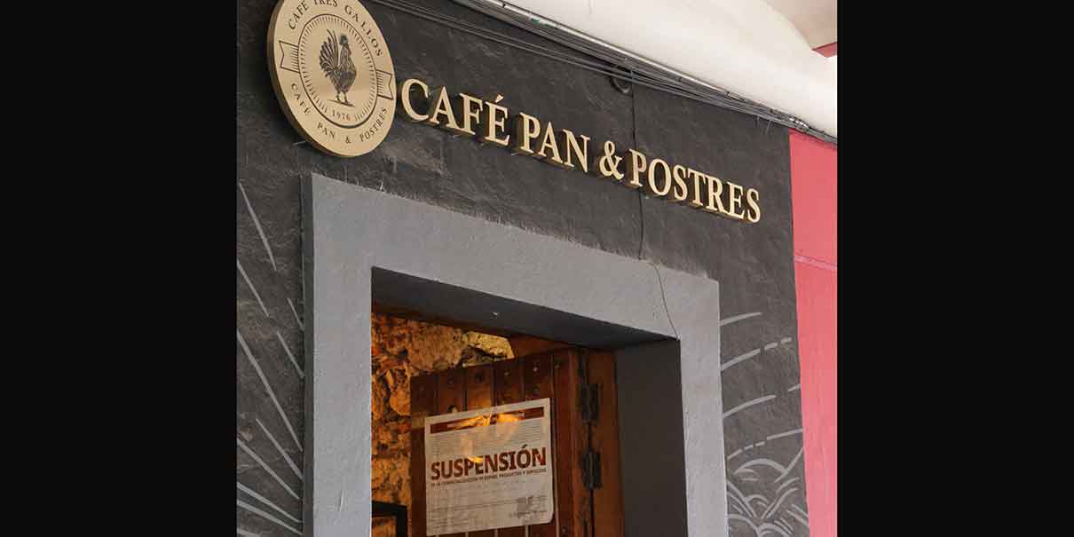Cierran restaurantes en el Centro Histórico de Puebla por incumplir la ley del consumidor