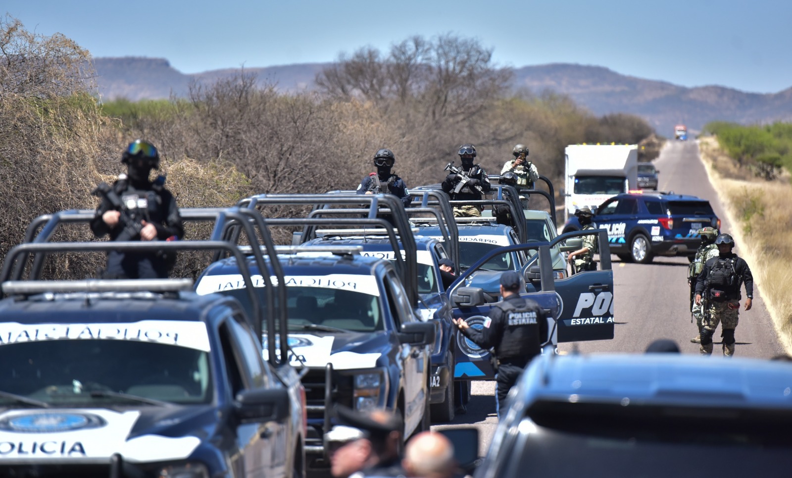 Policía Estatal, Guardia Nacional y Ejército intensifican operativos en Aguascalientes