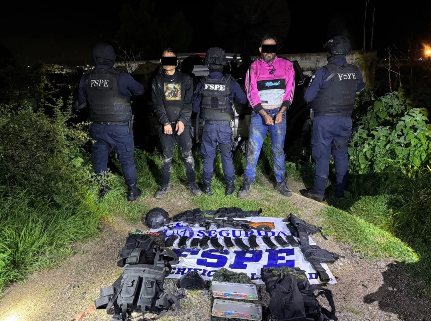 Cae banda armada tras persecución; víctima de secuestro fue liberada