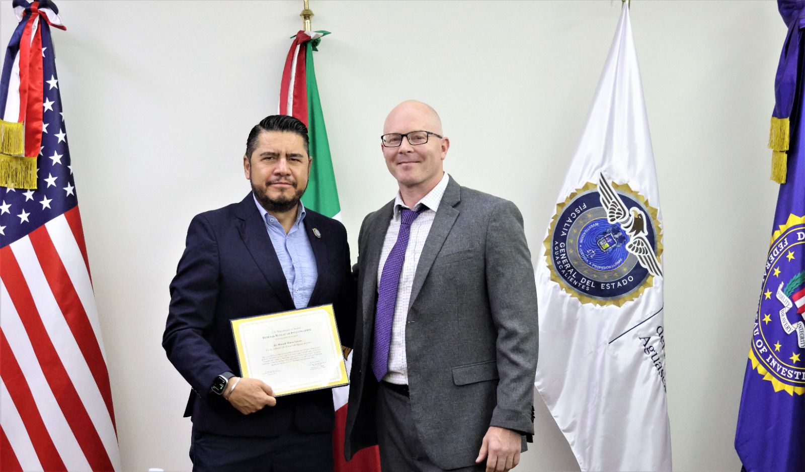 Agentes de la Fiscalía de Aguascalientes capturan a fugitivo internacional buscado por el FBI