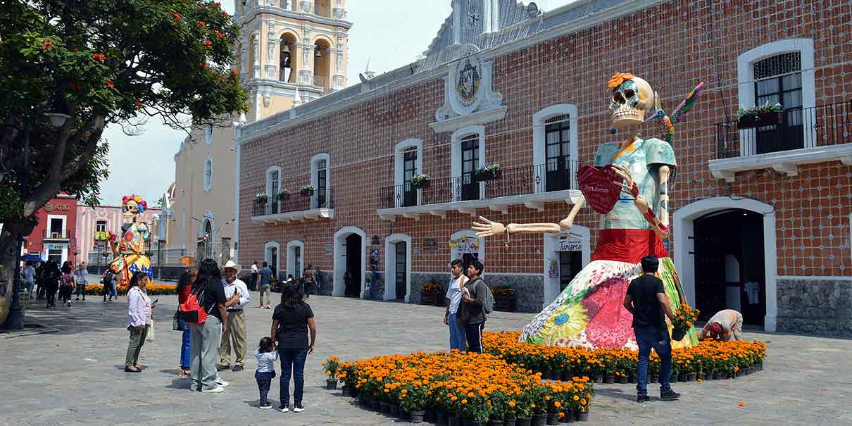 Atlixco celebra la vida con arte en la quinta edición del Valle de Catrinas