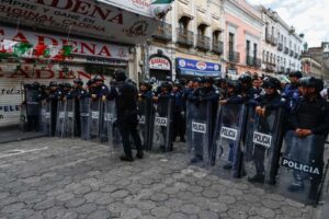 Acción del Ayuntamiento de Puebla contra comercio informal por romper convenio