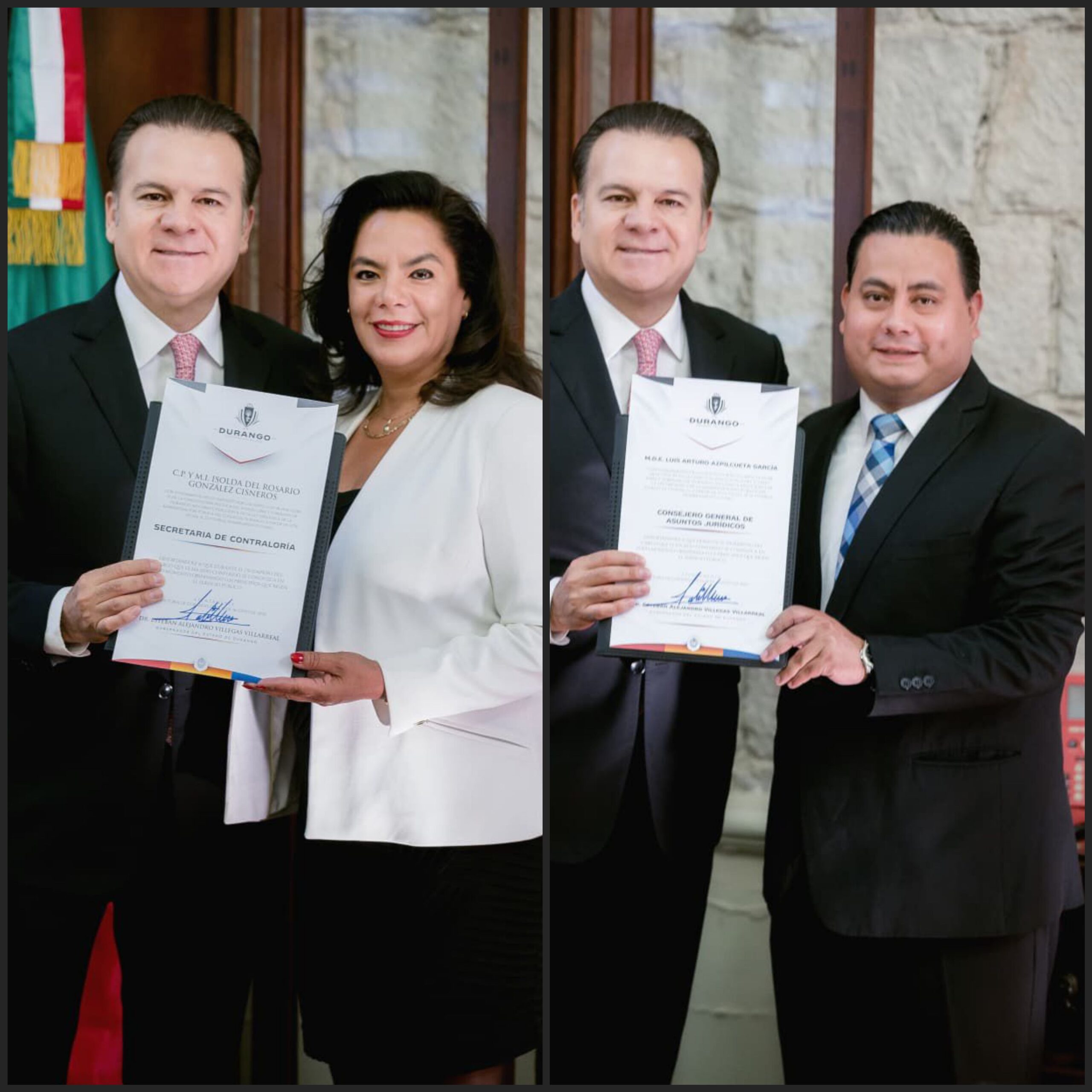 Anuncian nuevos titulares en transparencia y asuntos jurídicos