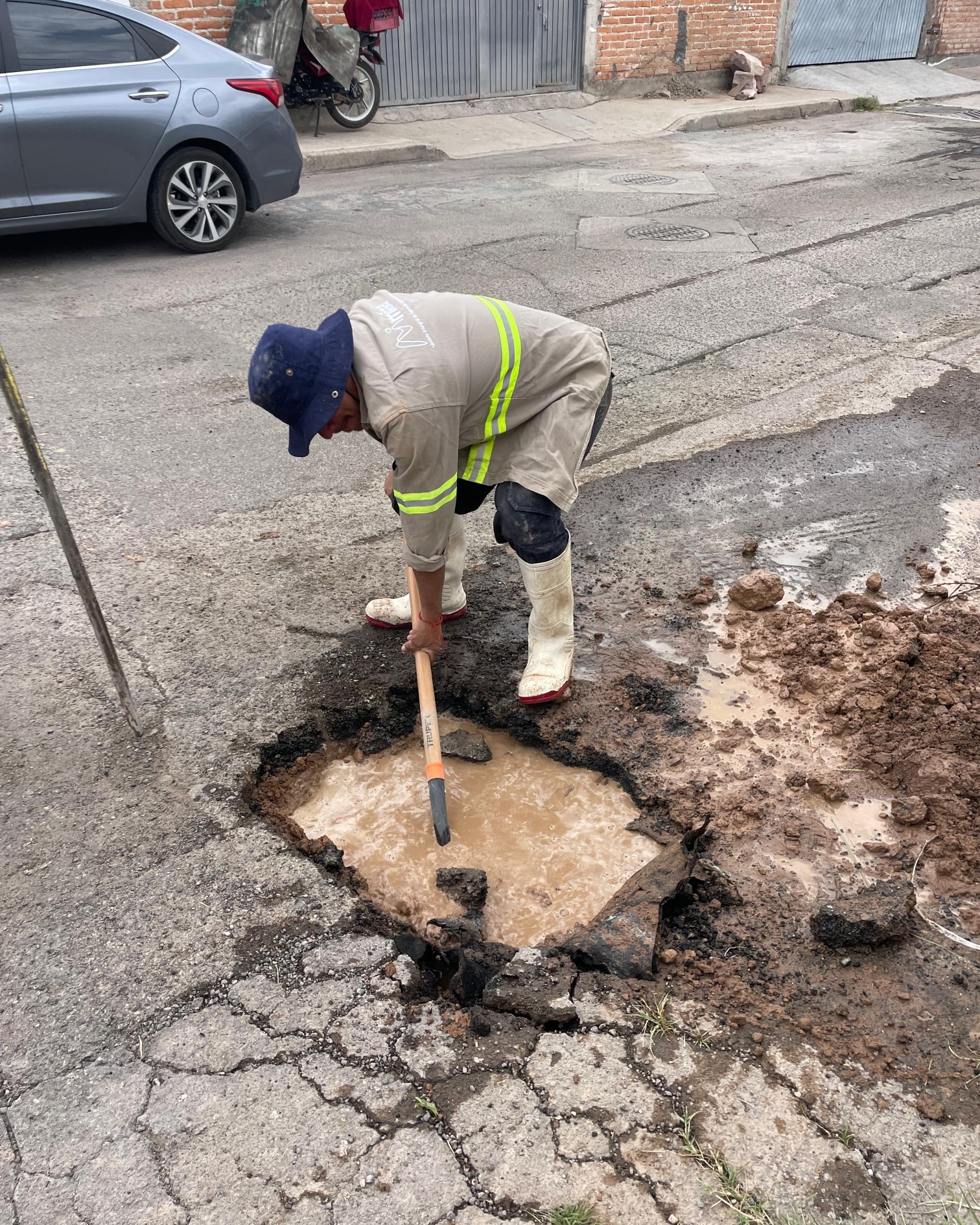 MIAA realiza trabajos de mantenimiento y reparación en distintos puntos de la ciudad