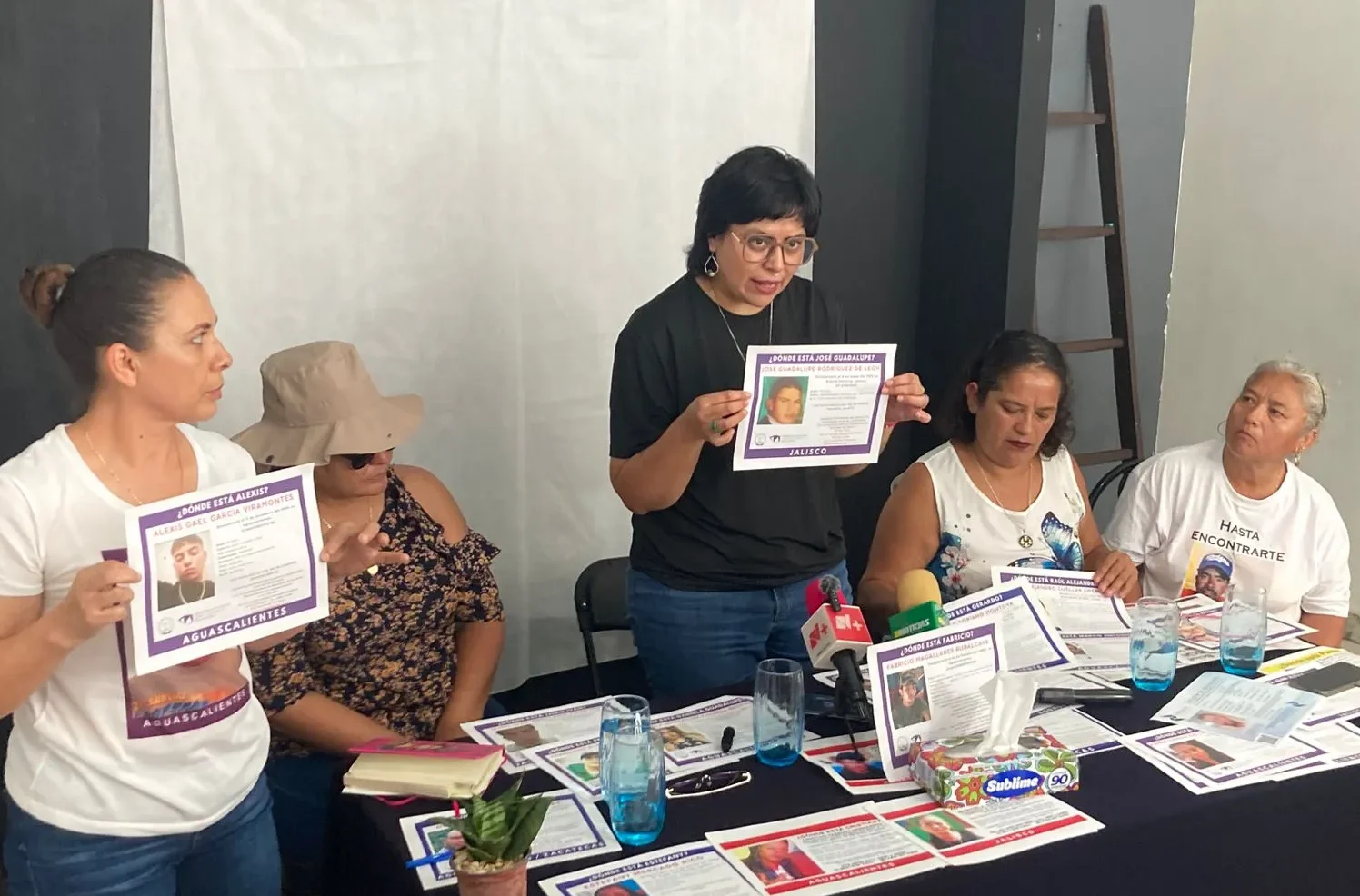 Madres buscadoras piden investigación exhaustiva de campamento en Rincón de Romos