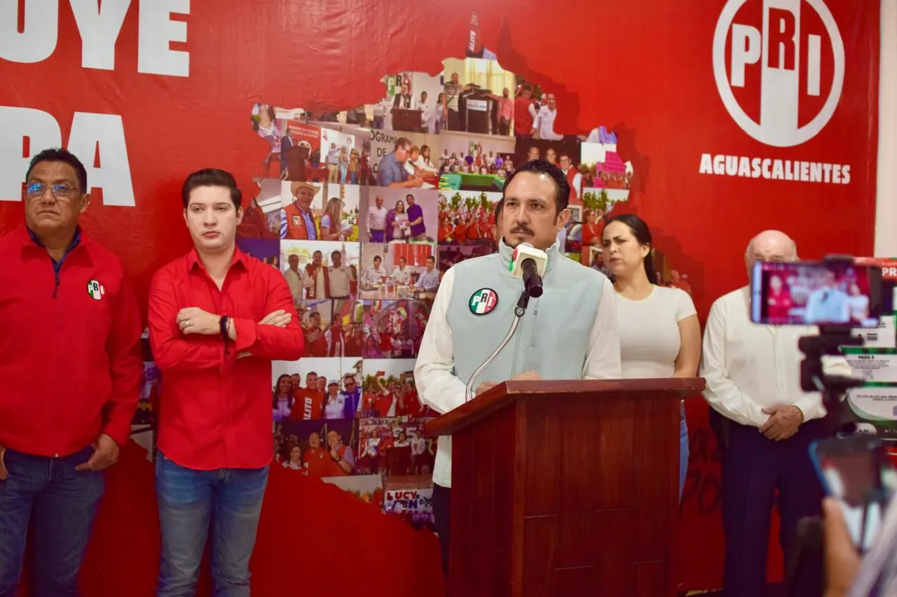 PRI en Aguascalientes acusa persecución política y defienden a “Alito” Moreno