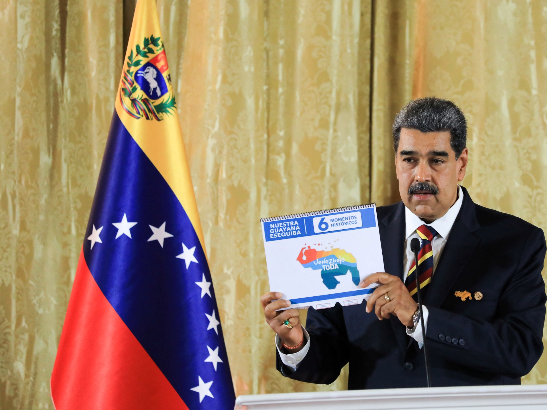 La disputa por el Esequibo se intensifica: Maduro insiste en que el territorio “se recuperará”