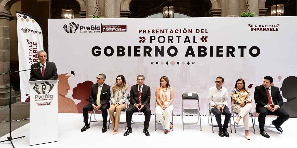 Chedraui presenta audioguía “La Ciudad como Museo” y el portal “Gobierno Abierto” en Puebla