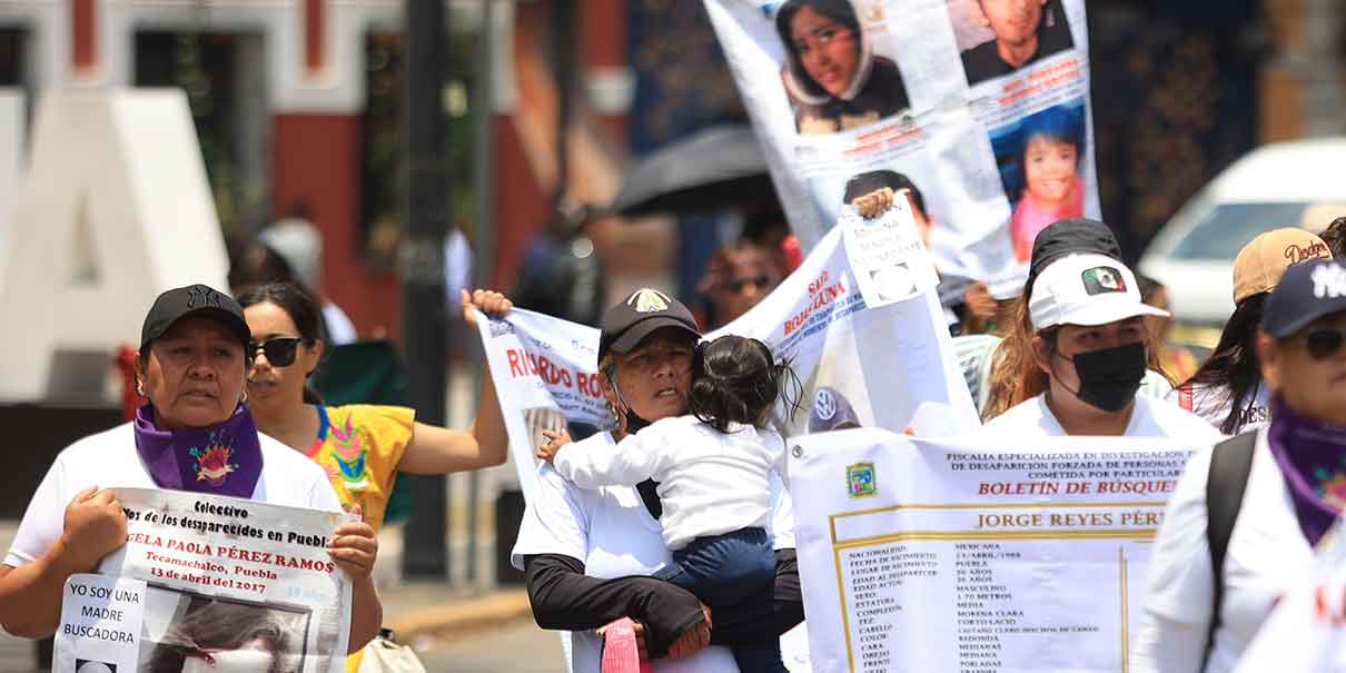Colectivo Voz de los Desaparecidos marchará en Puebla el 30 de agosto por justicia