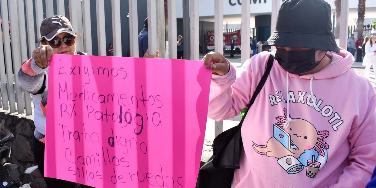 Crisis hospitalaria en Puebla afecta a pacientes con cáncer por desabasto de medicinas