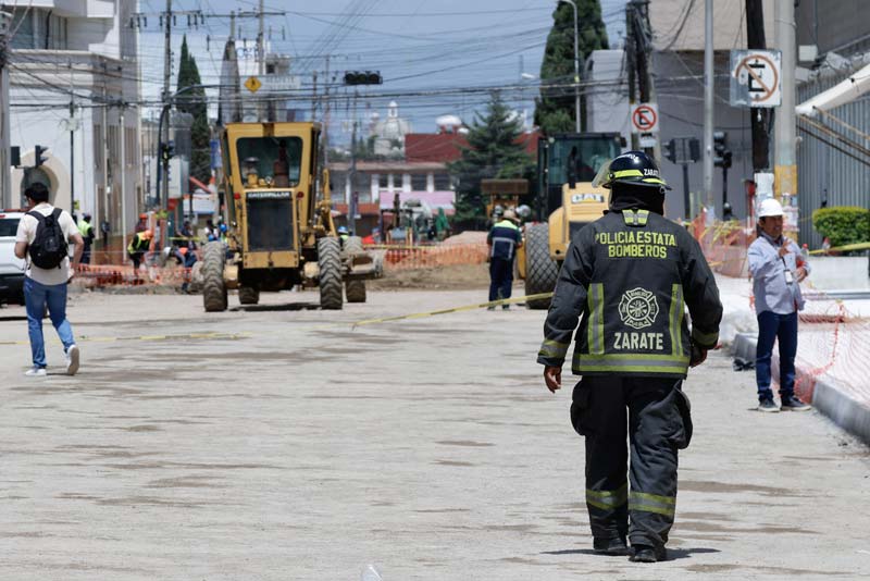Fuga de gas obliga a desalojar oficinas de la Secretaría de Finanzas