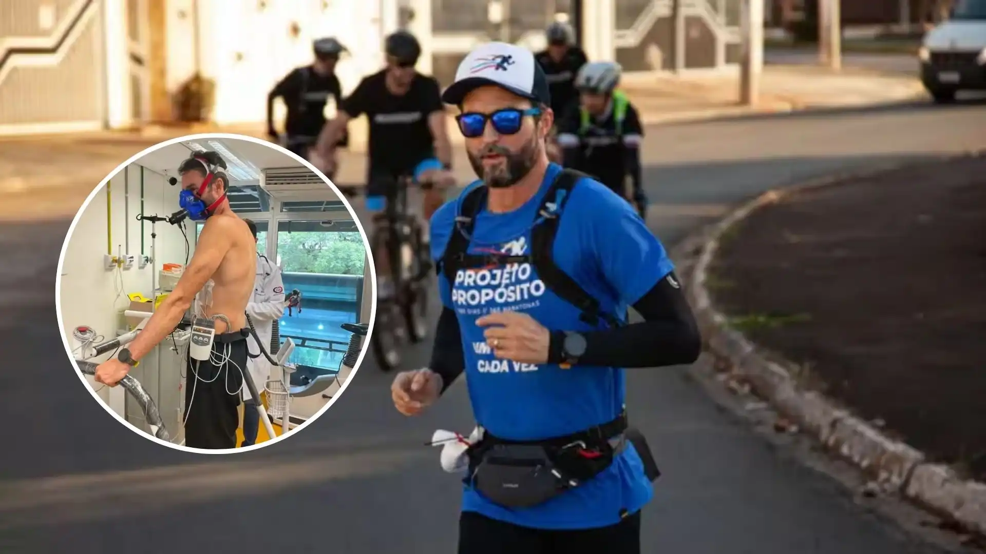&#8216;Sentí que podía hacer algo más&#8217;: Hugo Farias, el hombre que corrió un maratón diario durante más de un año