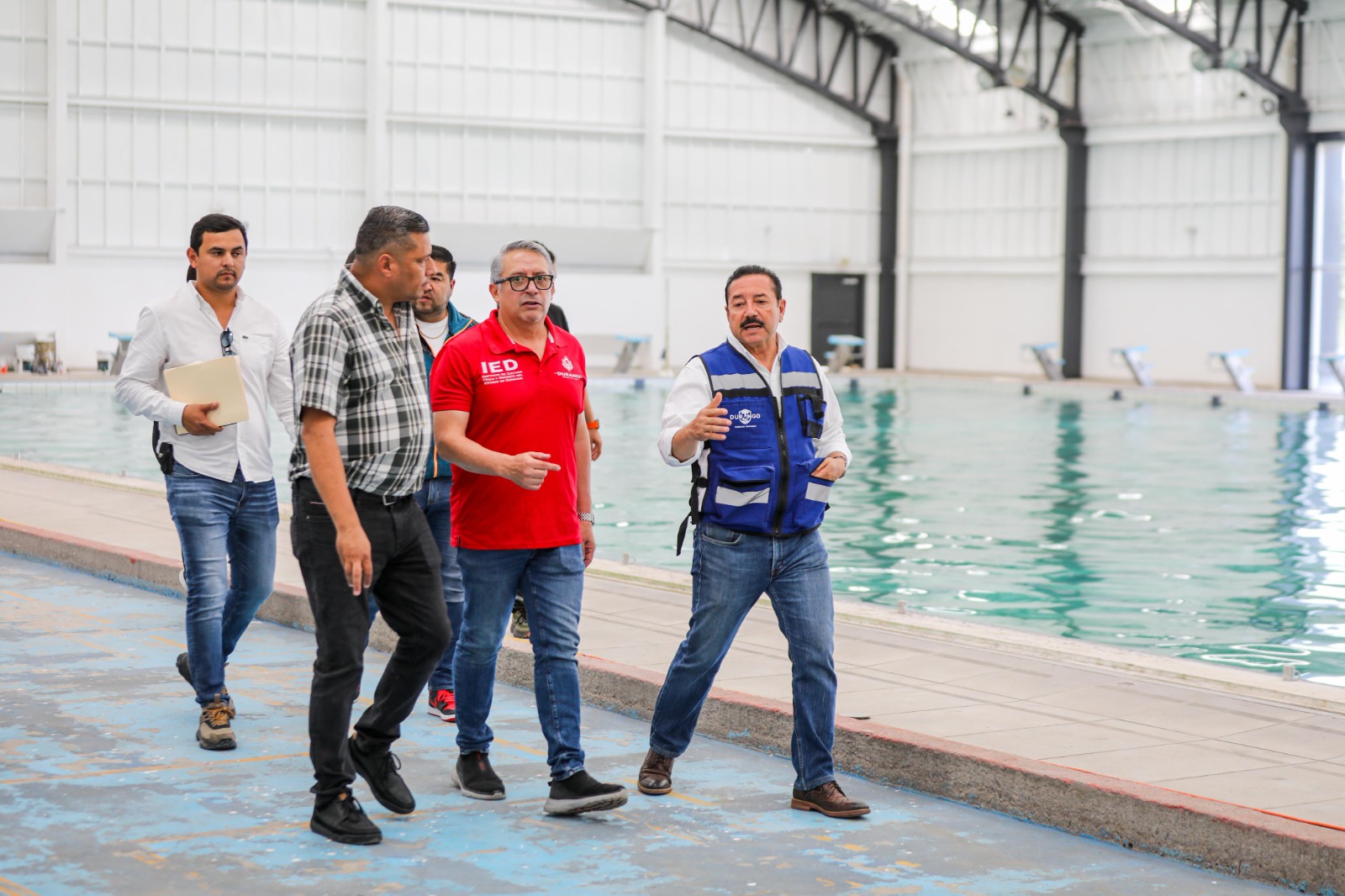 A punto de concluir rehabilitación de la Alberca 450