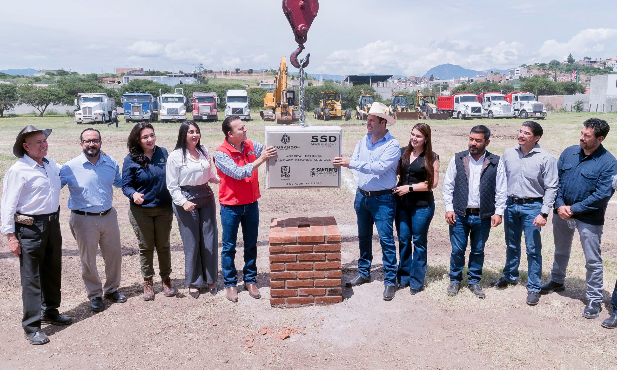Invierten 400 mdp en nuevo Hospital General en Santiago Papasquiaro