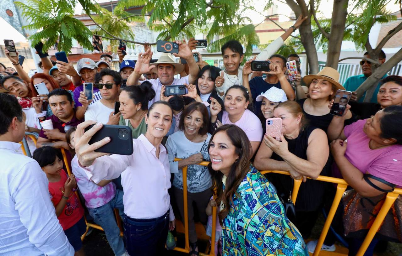 Incluirán a León en ruta del tren de pasajeros; Sheinbaum reconoce gestión de Libia García