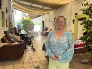 Hasyadet Arellano, coordinadora voluntaria del asilo