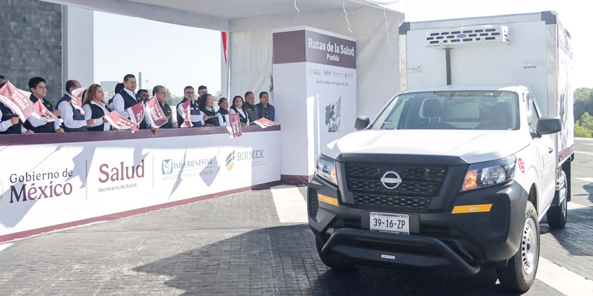 Puebla fortalece atención médica con inicio de “Rutas de la Salud” del IMSS
