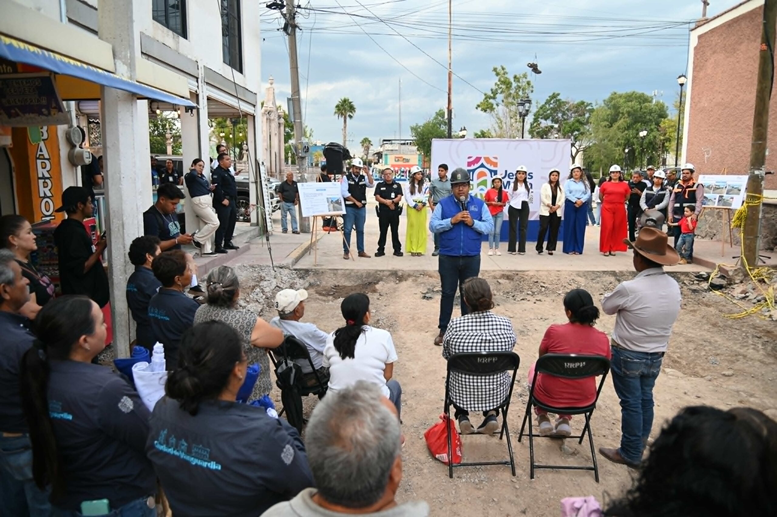 Inician trabajos de rehabilitación en la calle Mina, en Jesús María