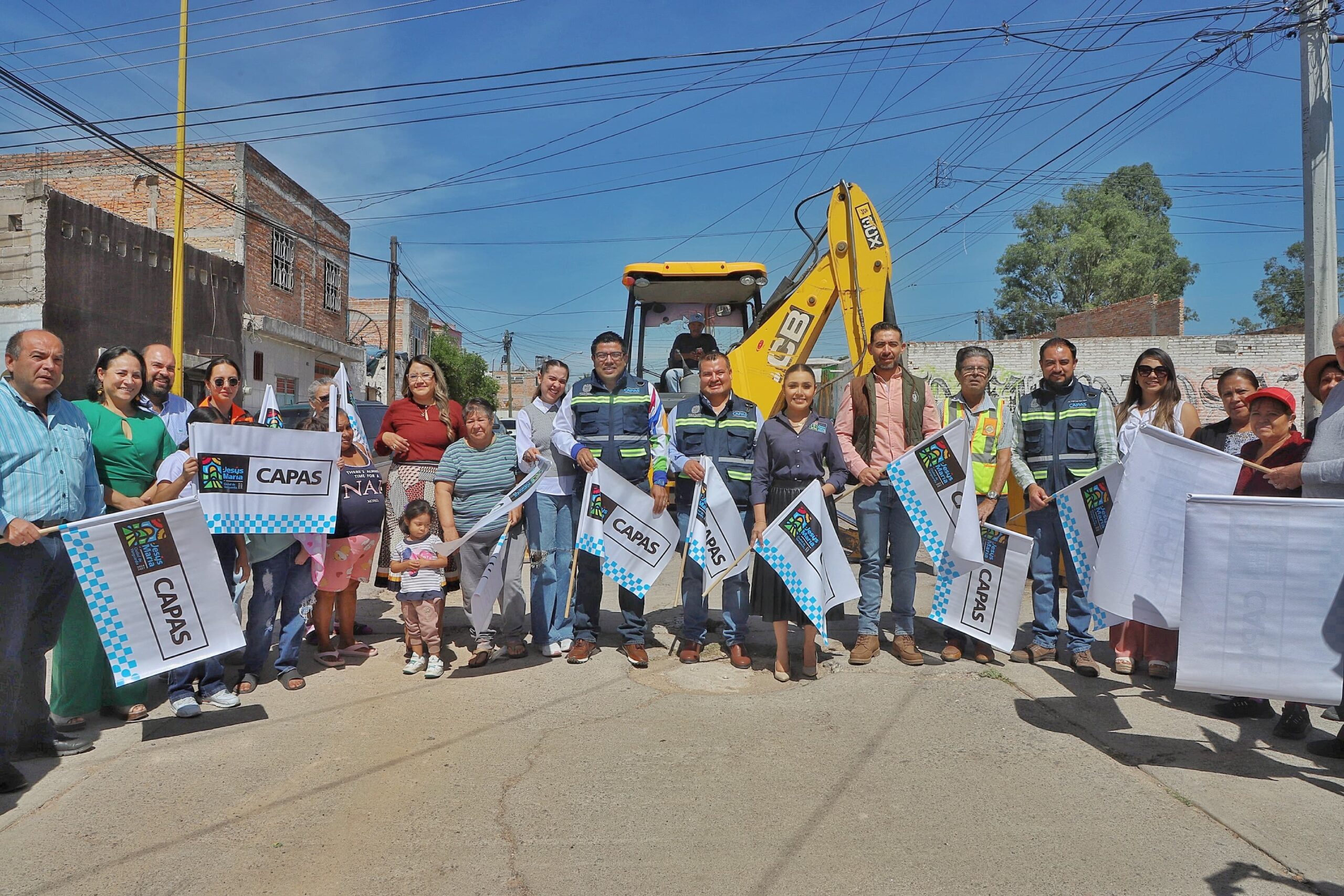 Arranca rehabilitación de red hidráulica en colonia Benigno Chávez de Jesús María