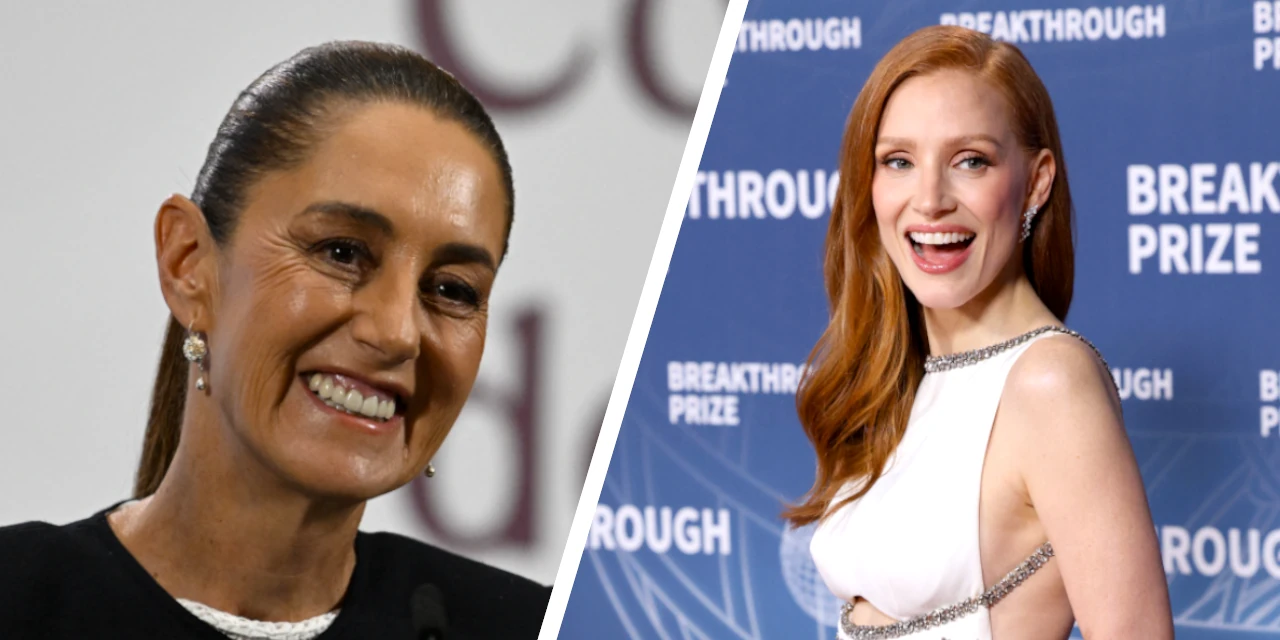 “Realmente admiro a Claudia”: así es la relación de Jessica Chastain con México