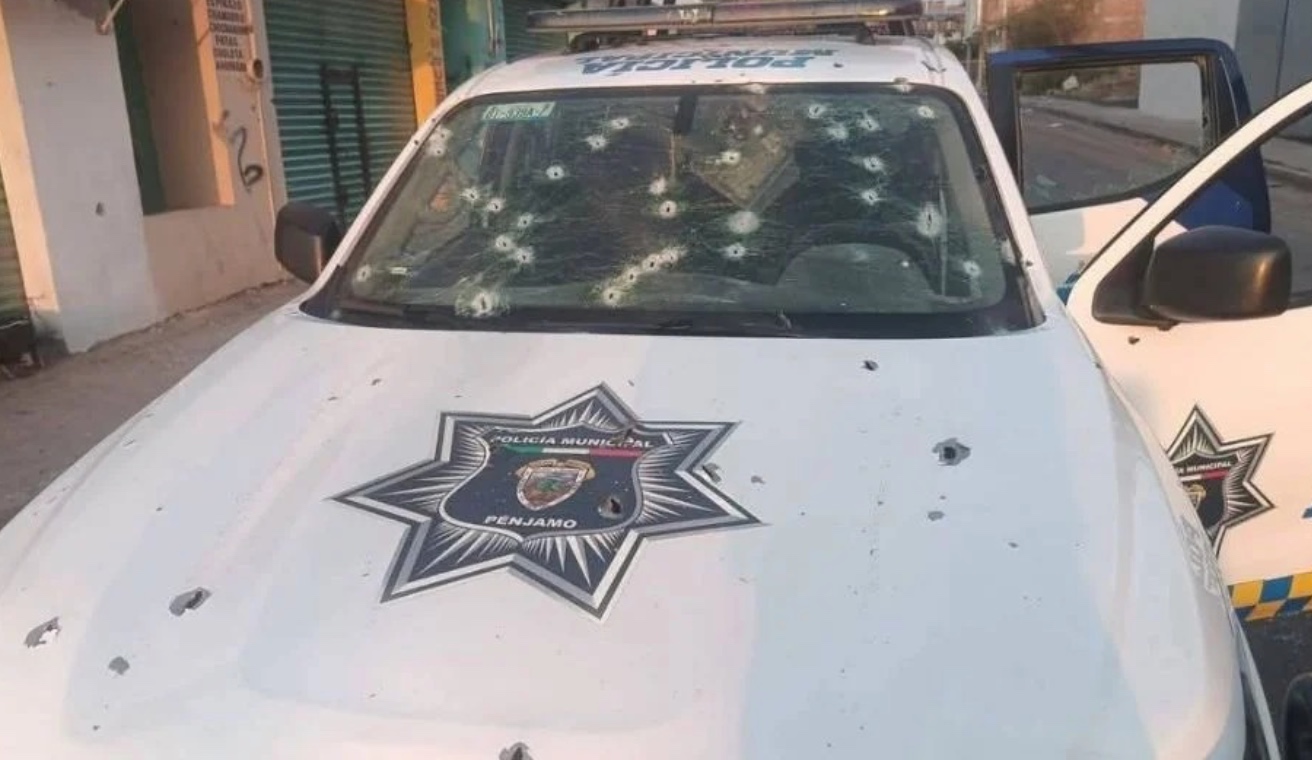 Policía Estatal de Guanajuato frena agresión durante operativo en Pénjamo