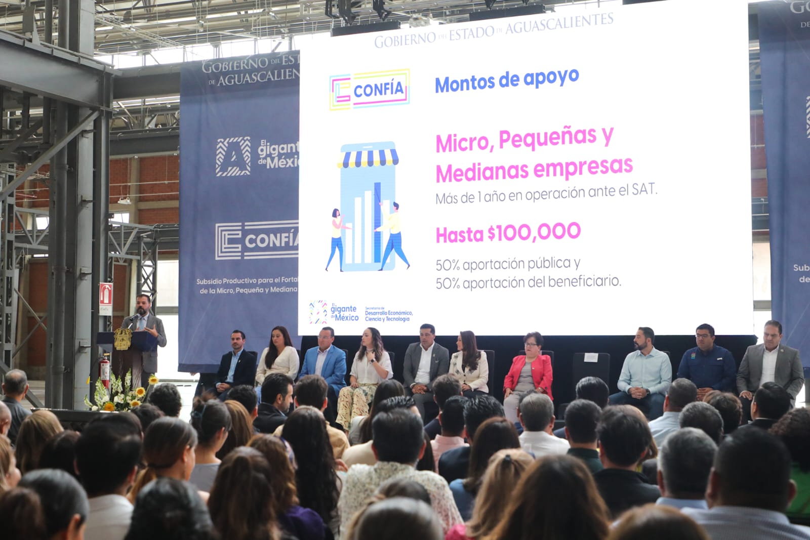 Anuncian apoyos de hasta 100 mil pesos para emprendedores en Aguascalientes