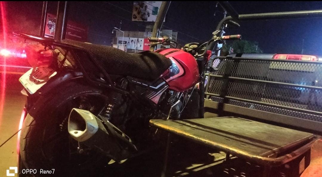 Recupera Policía Estatal de Aguascalientes una motocicleta robada