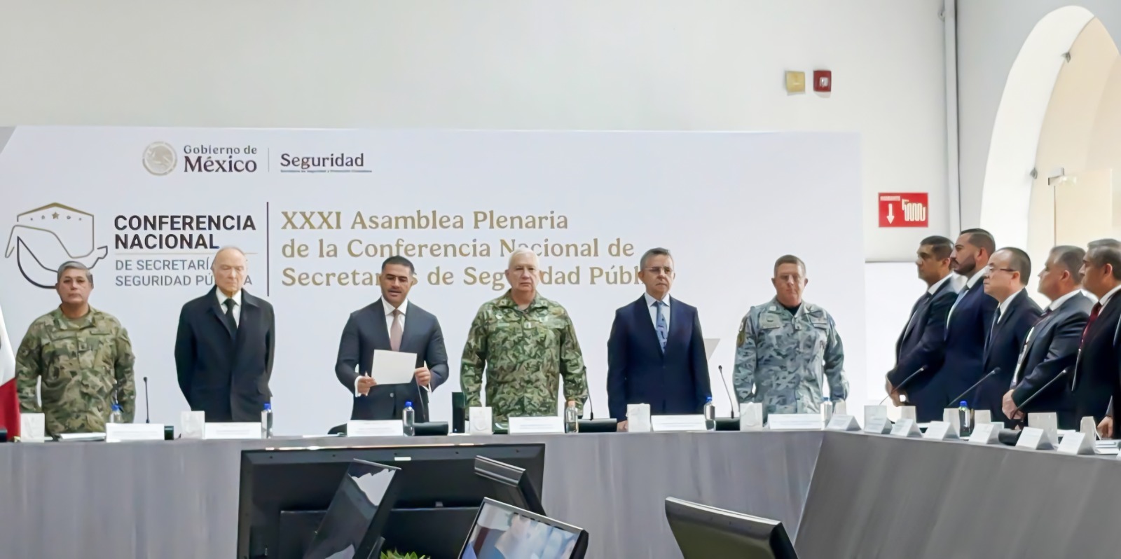 Aguascalientes participa en Asamblea Nacional de Seguridad Pública